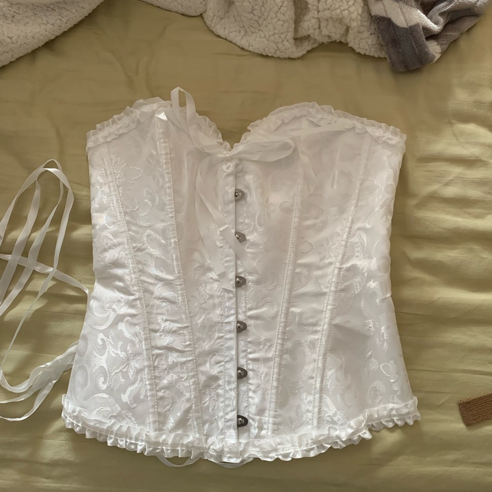 White corset